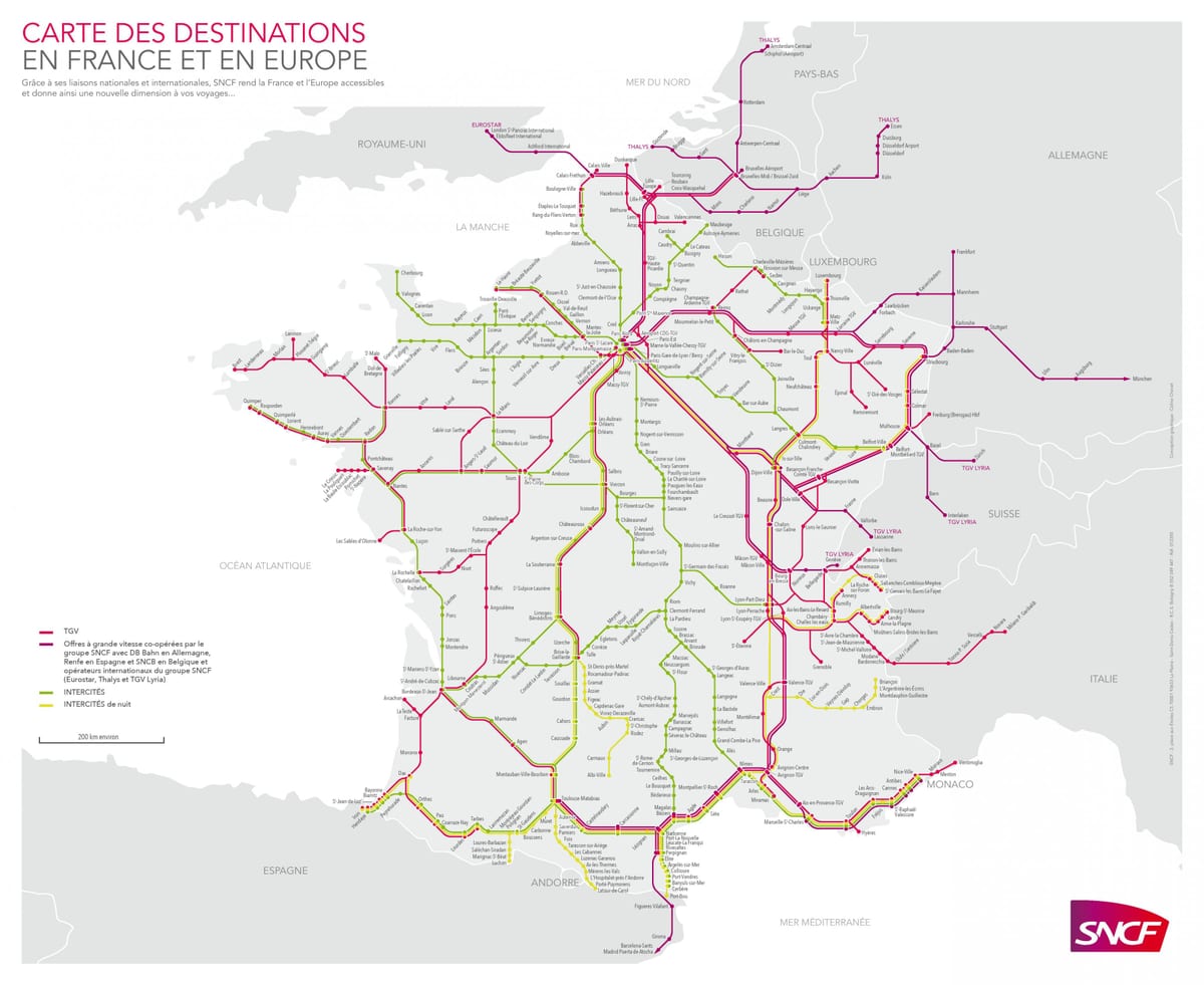 Toulouse-togstationen kort